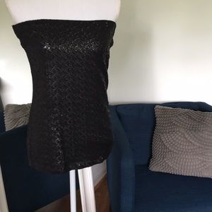 Cabi Sequin Tube Top